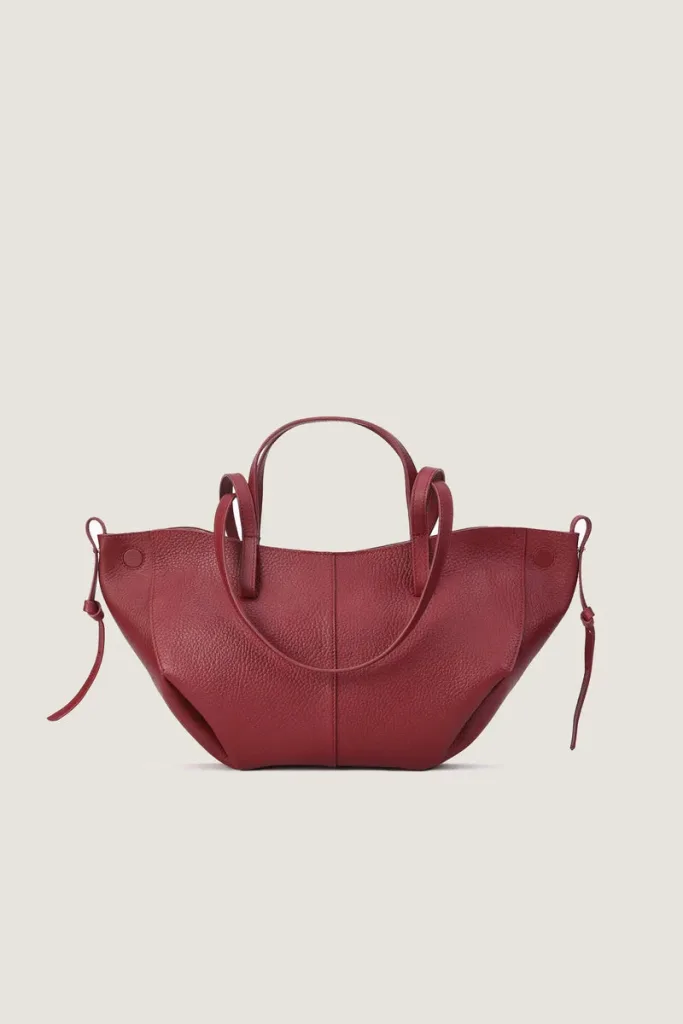 Weymouth Leather Handbag – Burgundy – view 1