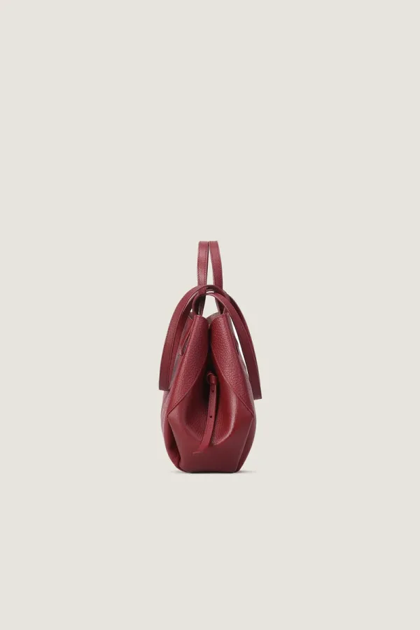 Weymouth Leather Handbag – Burgundy – view 3