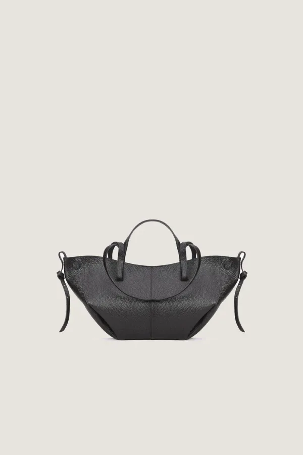 Wimpole Mini Leather Handbag – Black – view 1