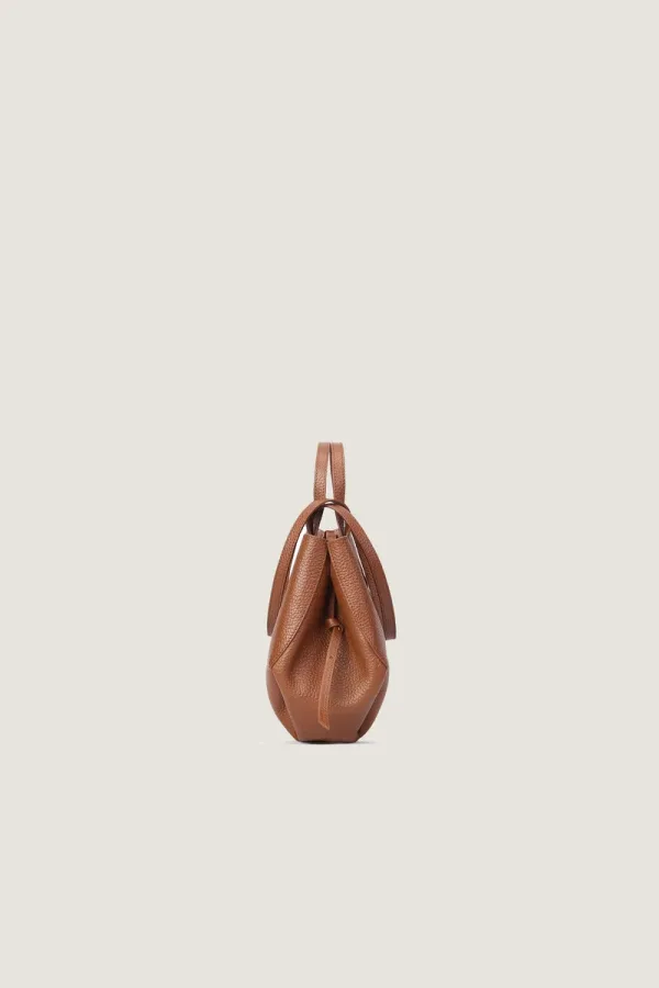 Wimpole Mini Leather Handbag – Brown – view 2